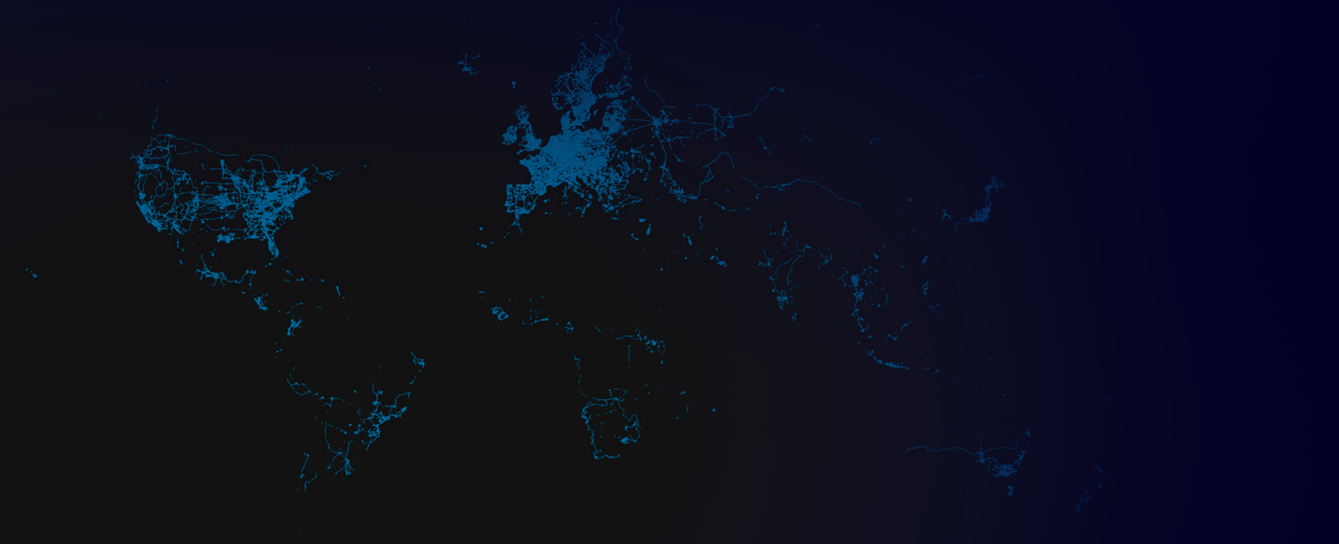 outline world map
