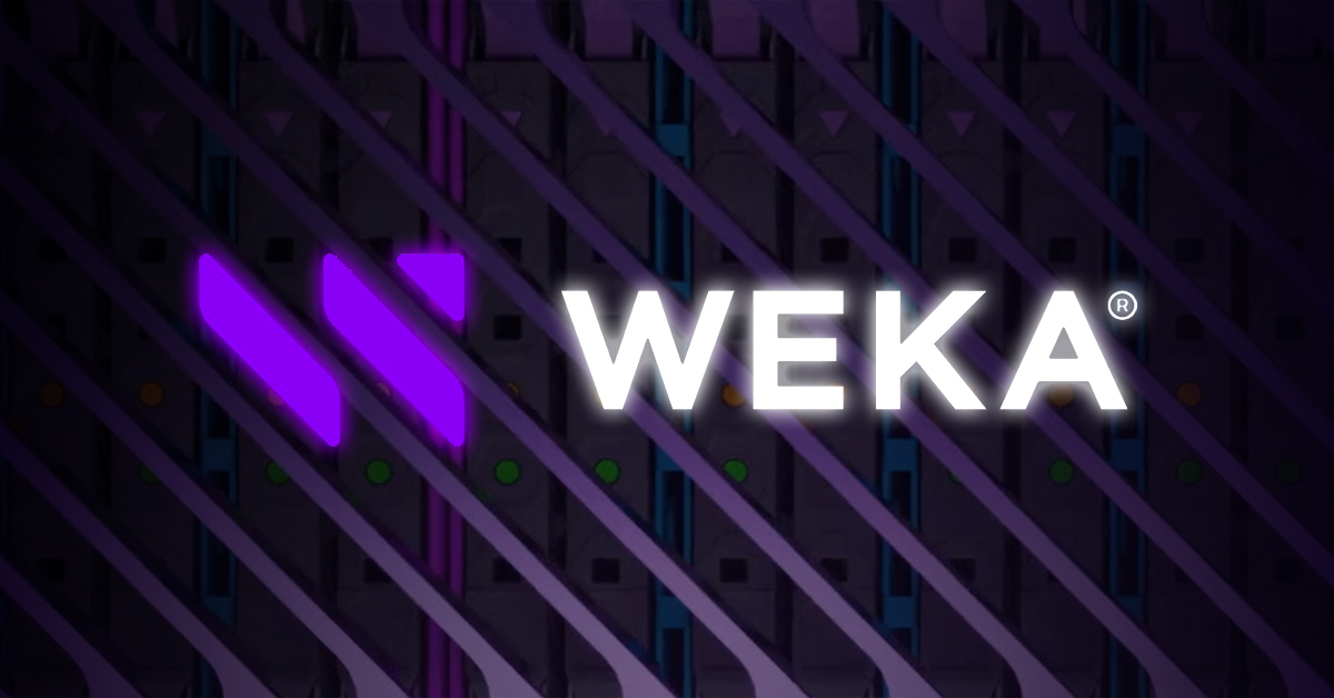 WEKA announces WEKApod, the first single-rack, densest AI storage and memory system in the world.